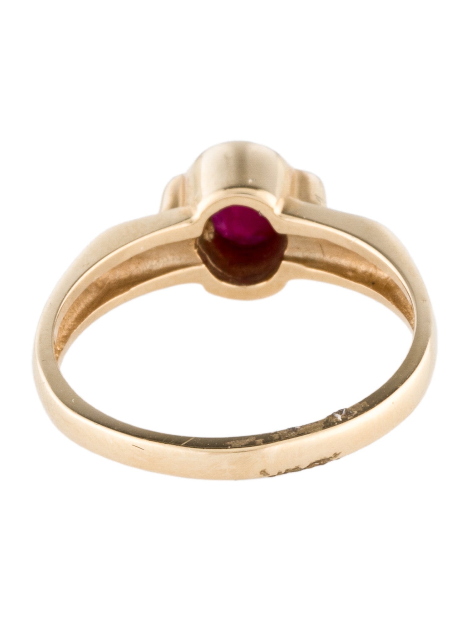 Ring 14K Ruby Cocktail Ring
